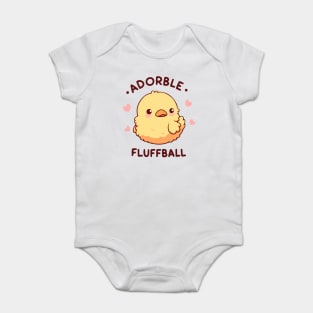 Adorable fluffball Baby Bodysuit